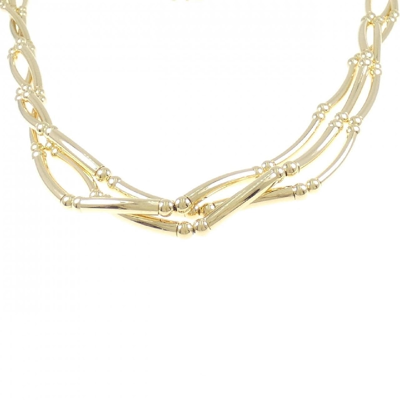 Ginza Tanaka K18YG Dây chuyền - Hàng hiệu Chính hãng 846503