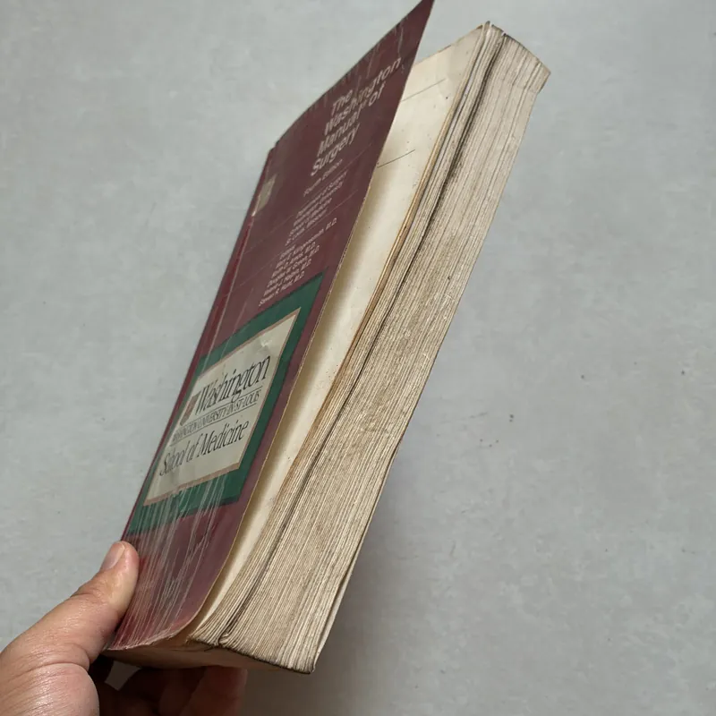 The Washington Manual of Surgery 687563