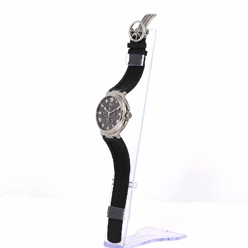 Breguet Marine Chronograph 5527 TI 5527TI/G2/5WV TI tự động - Hàng hiệu Chính hãng 881971