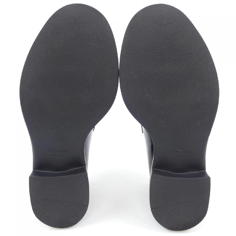 Giày lười Prada PRADA màu chocolate với logo tam giác 1D246M 659319