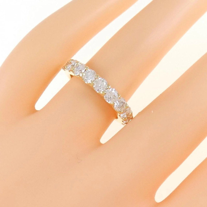 Nhẫn kim cương K18YG 1.505CT F VS1-SI1 VG-GOOD - Hàng hiệu Chính hãng 873802