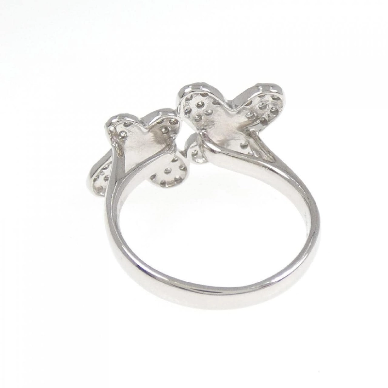 Nhẫn kim cương bướm K18WG 0.35CT 671663