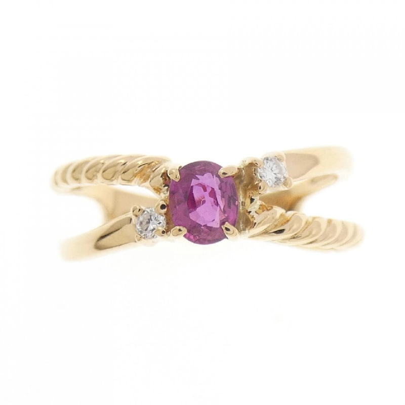 Nhẫn Ruby K18YG 0.35CT - Hàng hiệu Chính hãng 850175