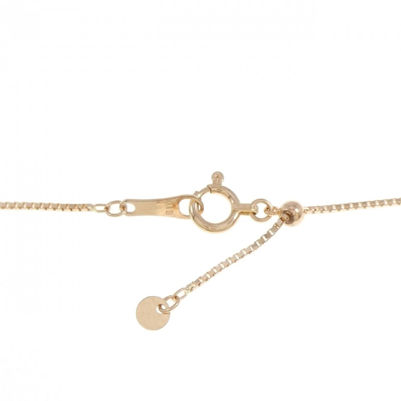 K18PG Dây chuyền kim cương 0.685CT - Hàng hiệu Authentic 859857