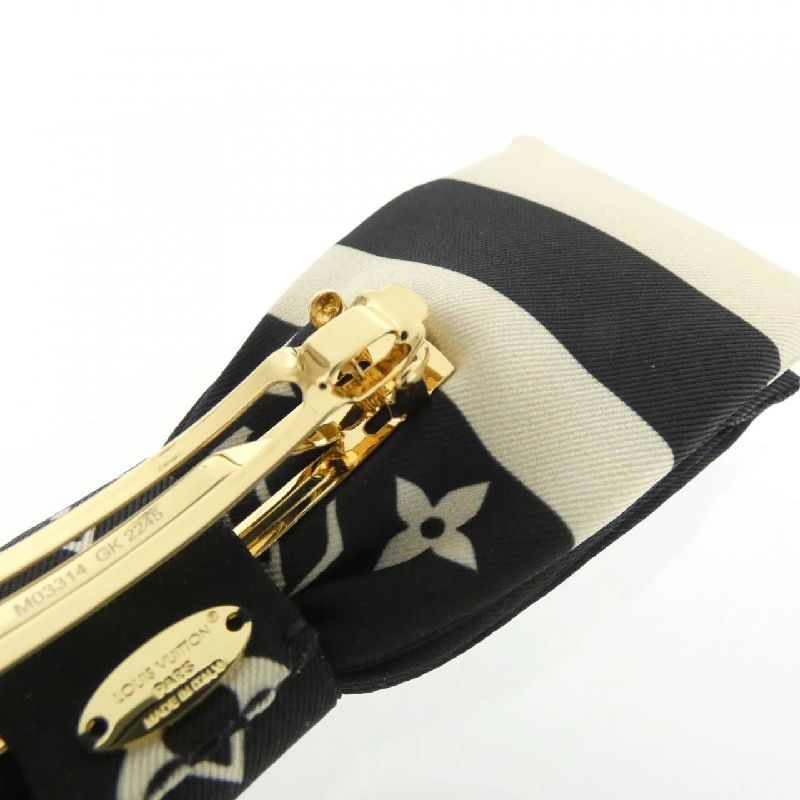 Louis Vuitton Monogram Bowtie Monogram Silhouette M03314 Phụ kiện tóc - Hàng hiệu Chính hãng 773017