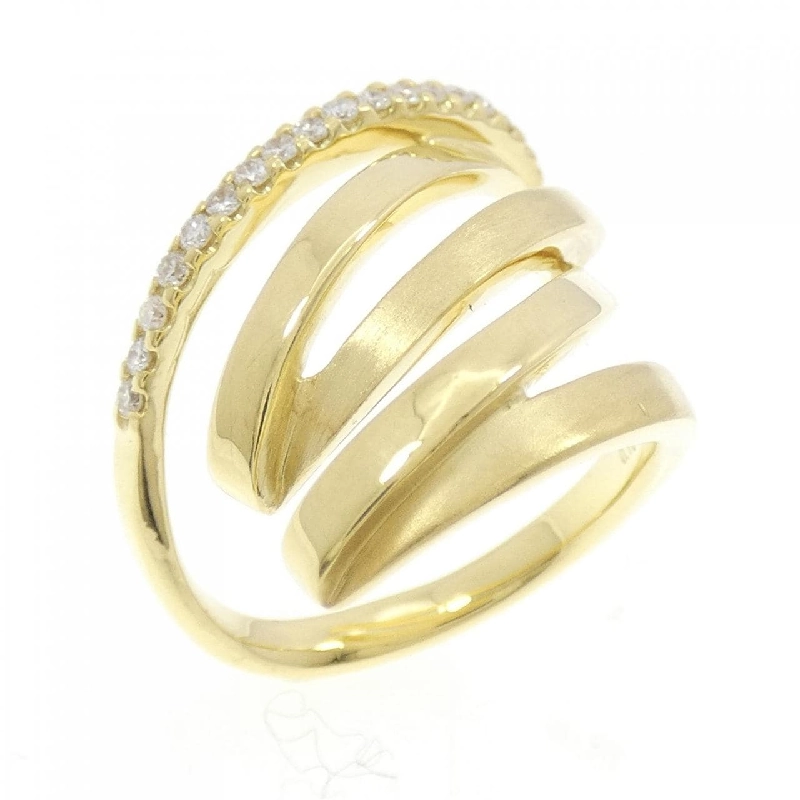 Nhẫn kim cương K18YG 0.18CT - Hàng hiệu Authentic 855005