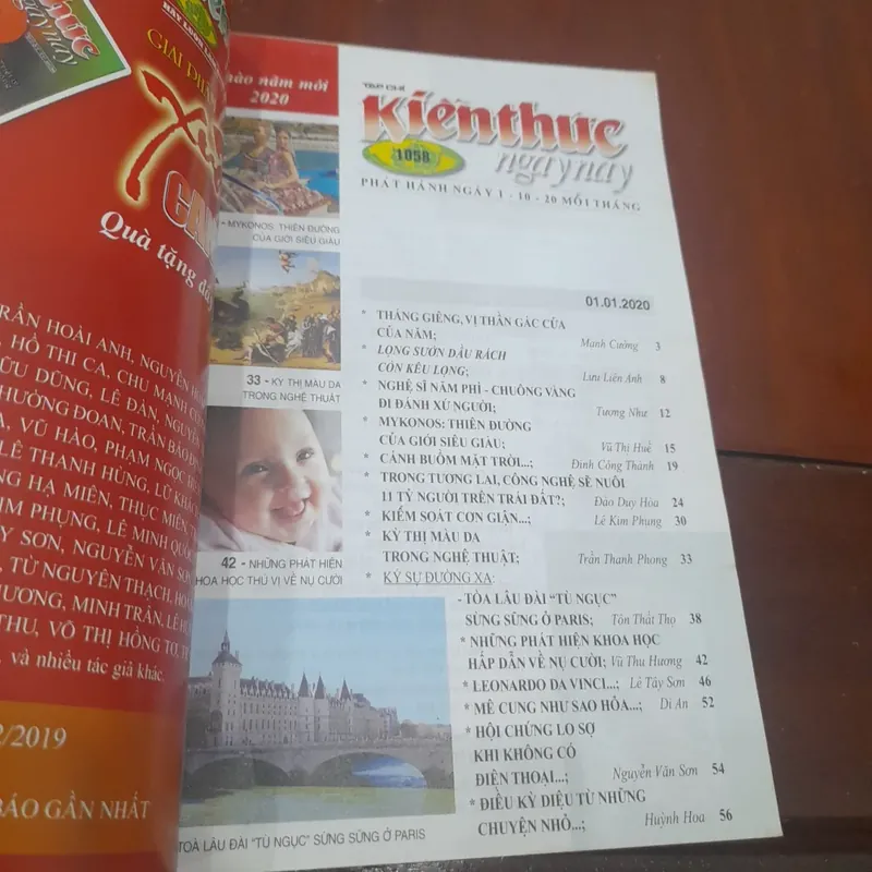 Tạp chí KIẾN THỨC NGÀY NAY số 1058 ngày 01.01.2020 576280