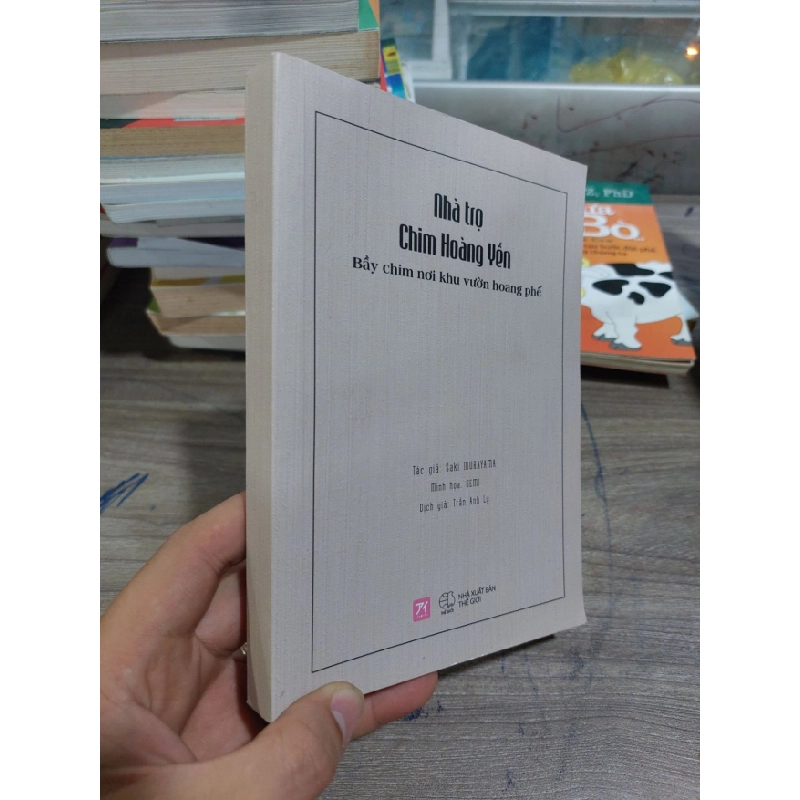 [Phiên Chợ Sách Cũ] Nhà trọ chim hoàng yến bầy chim nơi khu vườn hoang phế mất áo bìa 2303 415157