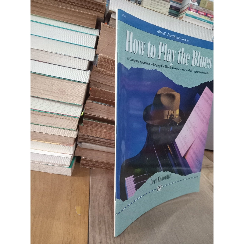 Alfred's Jazz/Rock Course: How to play the blues - Bert Konowitz 795904