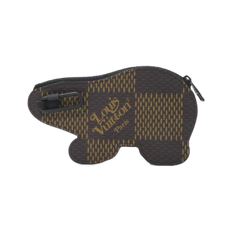 Louis Vuitton Damier Giant (LV Squared) BEAR Ví đựng tiền Thẻ N60387 - Hàng hiệu Chính hãng 769301