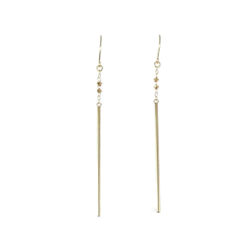 K18YG Bông tai - Hàng hiệu Authentic 870529