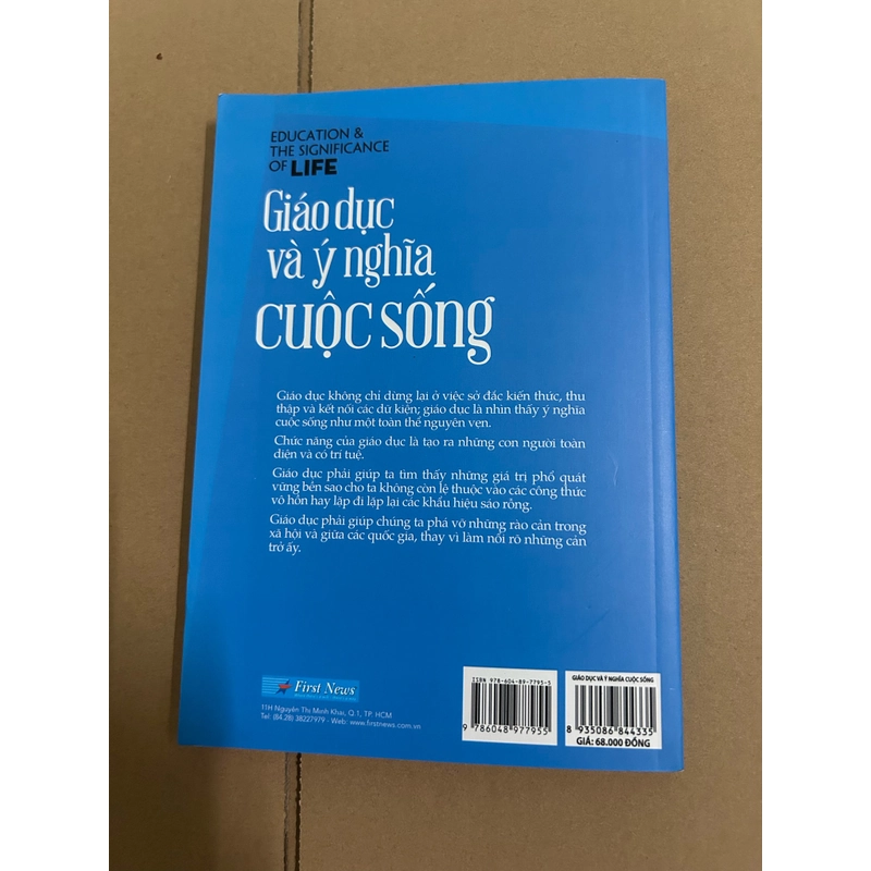 Giáo dục và ý nghĩa cuộc sống 507445