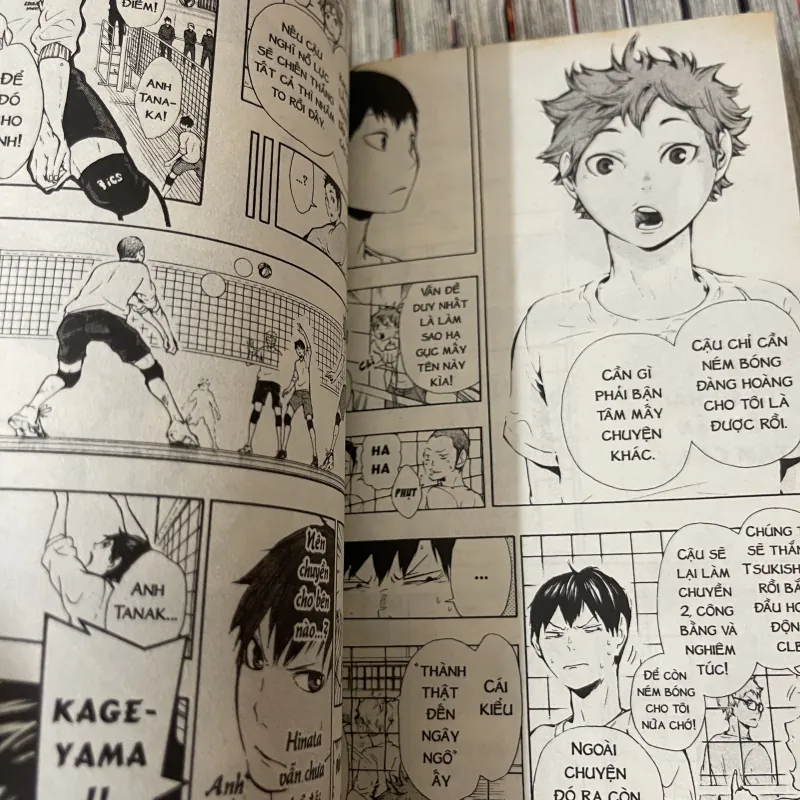 Truyện tranh Haikyu!! Chàng khổng lồ tí hon Tập 1-33 796618