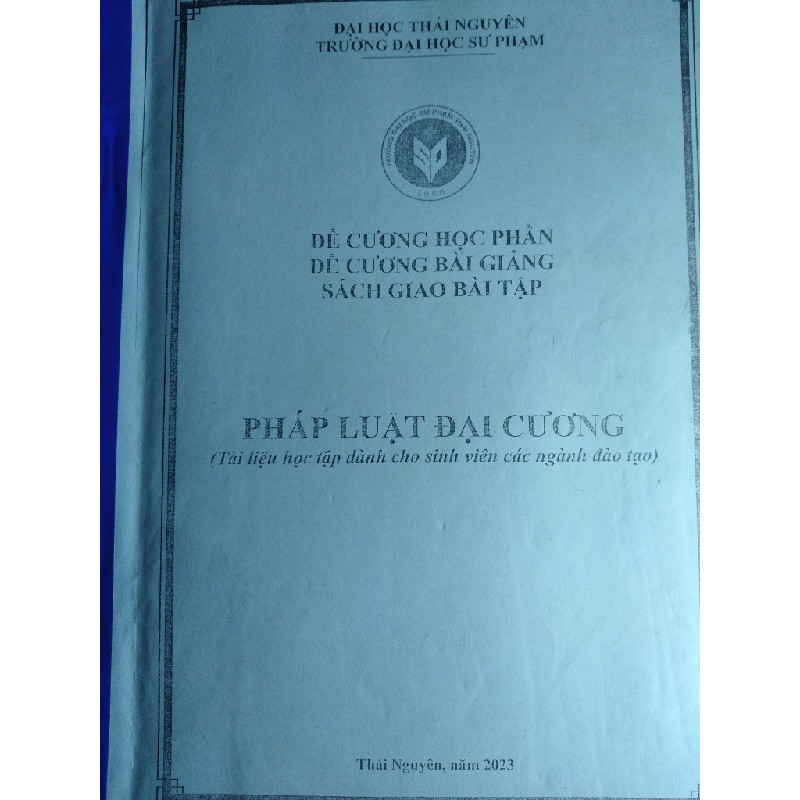 Giáo trình Pháp luật đại cương 67730