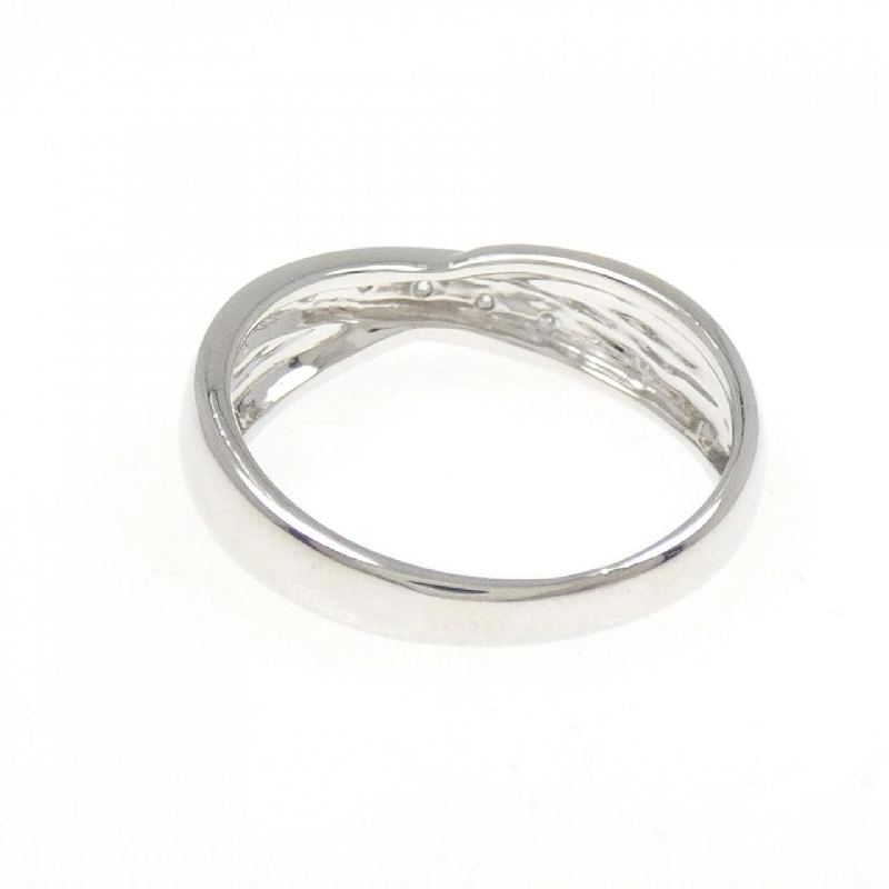 Nhẫn kim cương K18WG 0.10CT 666353