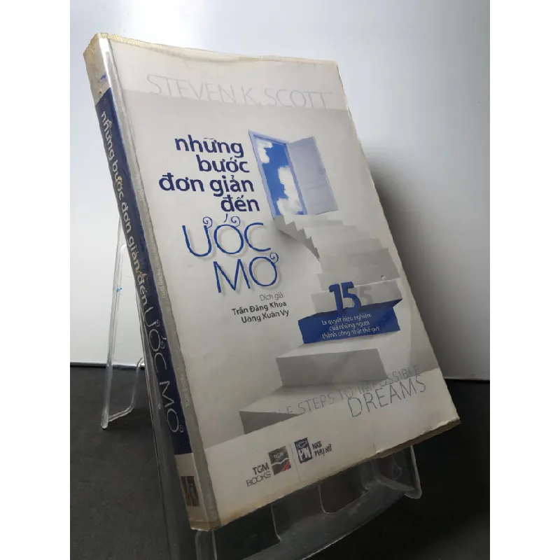 [Sách Cũ SCGR] Những bước đơn giản đến ước mơ 2013 mới 80% bẩn nhẹ Steven K.Scott HPB2308 KỸ NĂNG 679465