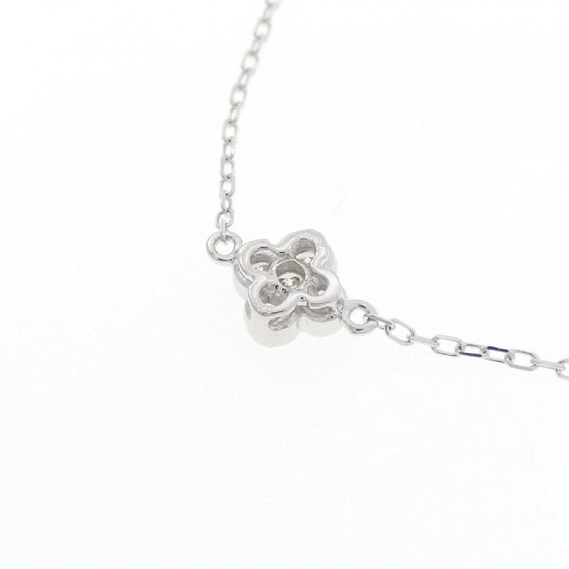 K18WG Hoa Kim Cương Dây Chuyền 0.50CT - Hàng hiệu Chính hãng 848540