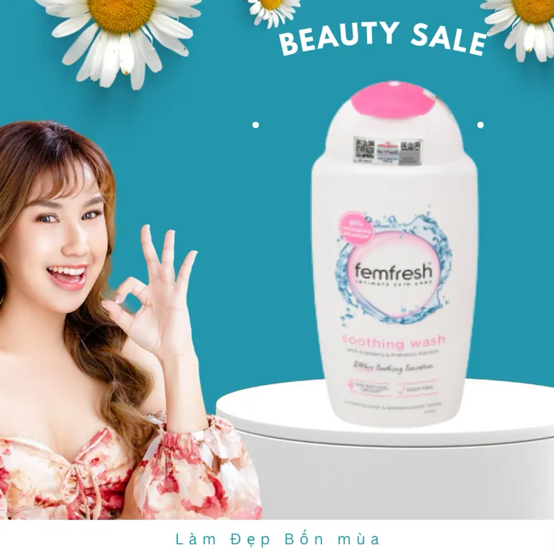 Dung dịch vệ sinh phụ nữ Femfresh 250ml chính hãng nguyên tem 220227