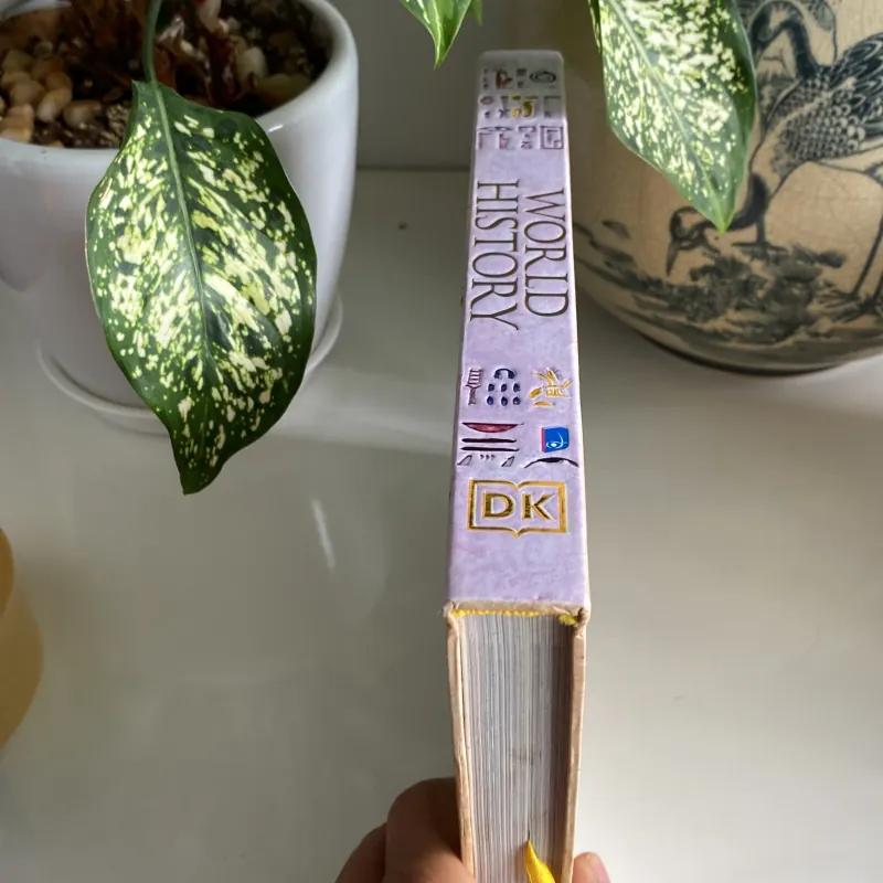 WORLD HISTORY - TỪ THẾ GIỚI CỔ ĐẠI ĐẾN THỜI ĐẠI THÔNG TIN, bản bìa cứng, sách ảnh đẹp 971195