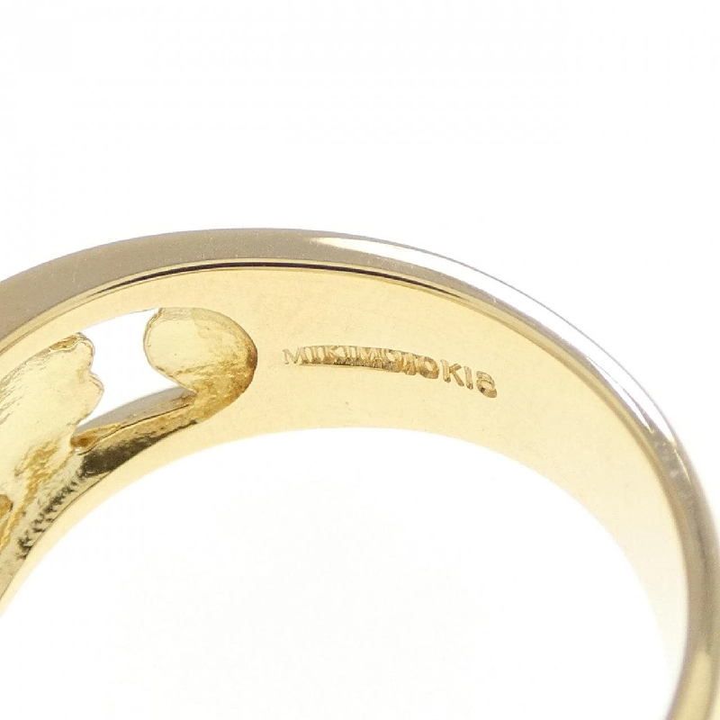 Mikimoto Nhẫn Ngọc Trai Nước Ngọt - Hàng hiệu Chính hãng 835300