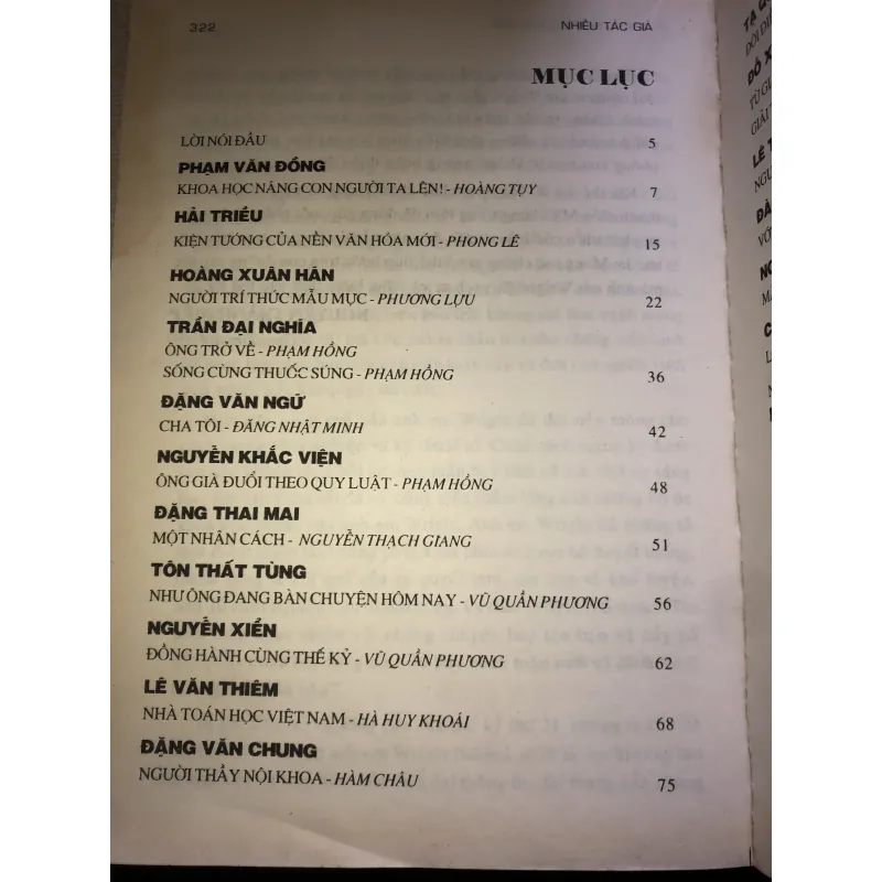 Những Người Cùng Thời - Nhiều Tác giả  935250