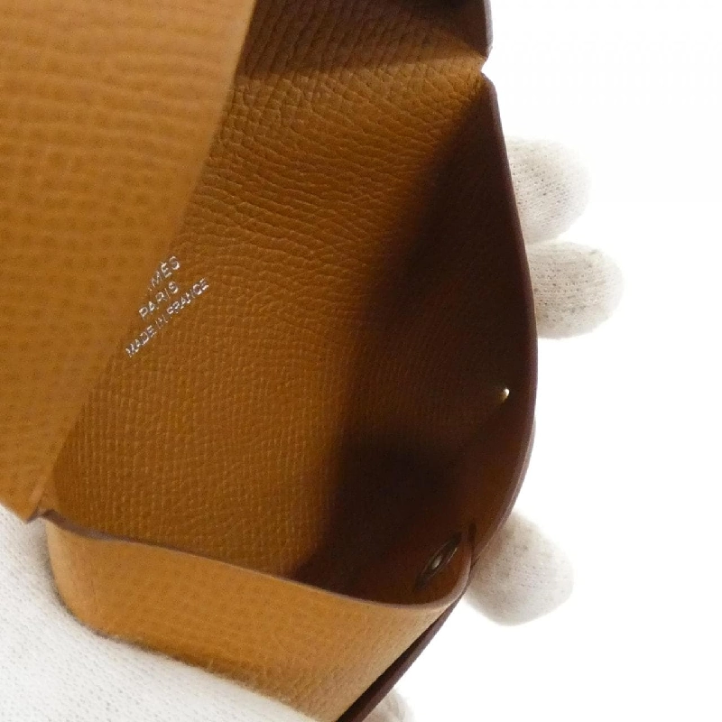 【Sản phẩm chưa sử dụng】Ví đựng thẻ Hermes Calvi 044164CK 623484
