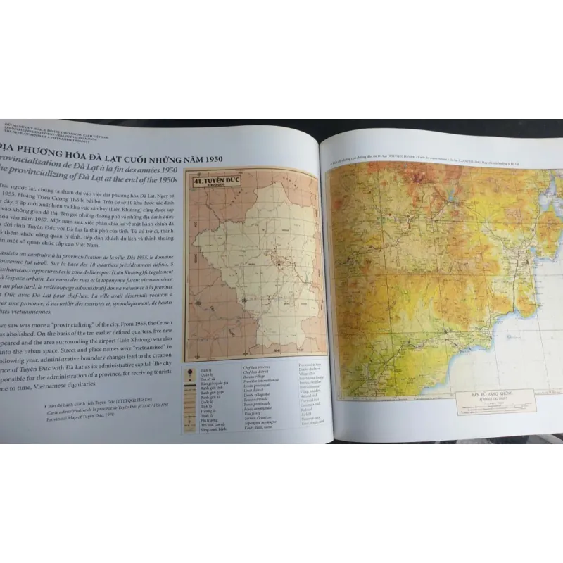 Sách Bản đồ sáng lập thành phố Đà Lạt - Olivier Tessier & Pascal Bourdeaux 687848