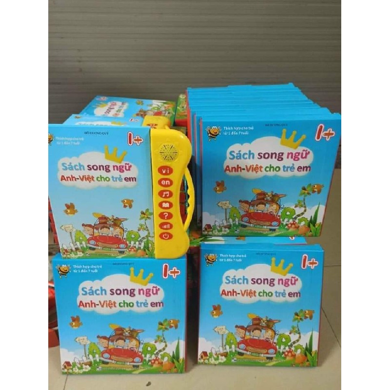 Sách song ngữ dạy trẻ nhận biết sớm. 12820