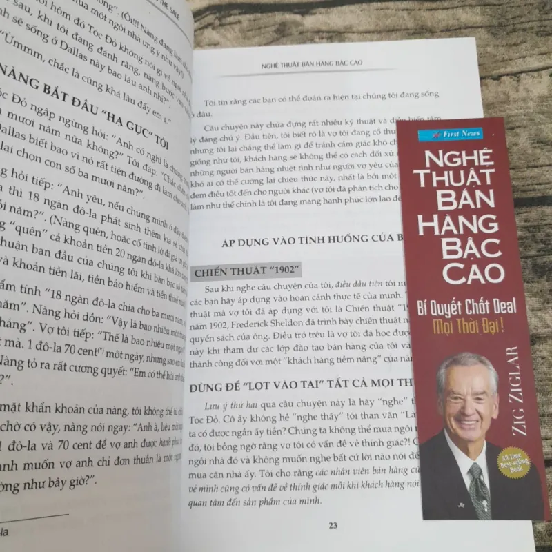 Nghệ thuật bán hàng bậc cao. In khổ lớn 24x16. Tb lần 12. Tg Zig Ziglar 588866