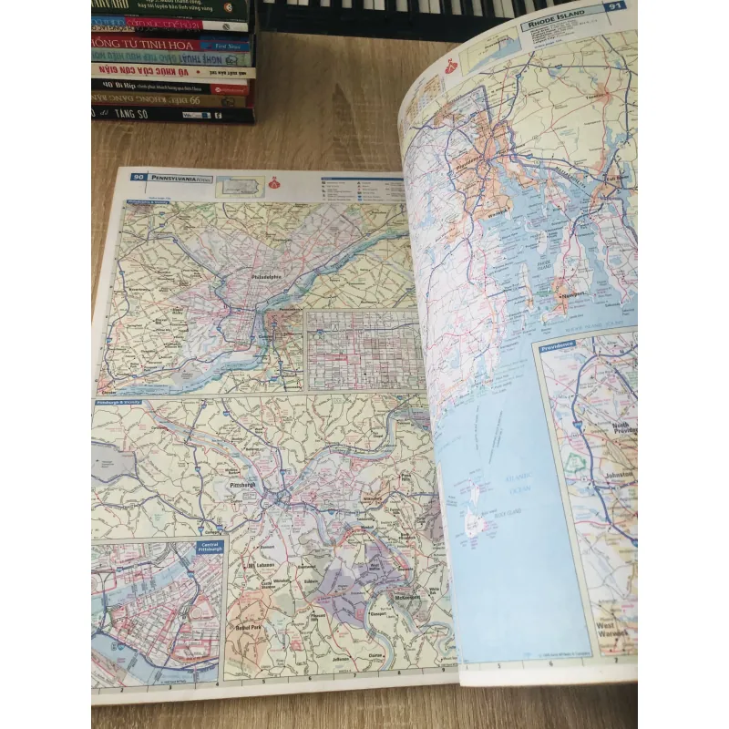 📍 Atlas đường bộ Mỹ – Canada – Mexico (1999) 1020534