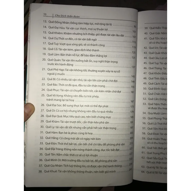 Chu dịch thần đoán - Dự đoán tài vận, lập nghiệp  703514