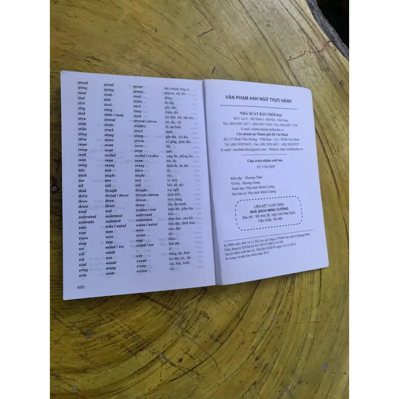 VĂN PHẠM ANH NGỮ THỰC HÀNH - A PRACTICAL ENGLISH GRAMMAR  737683