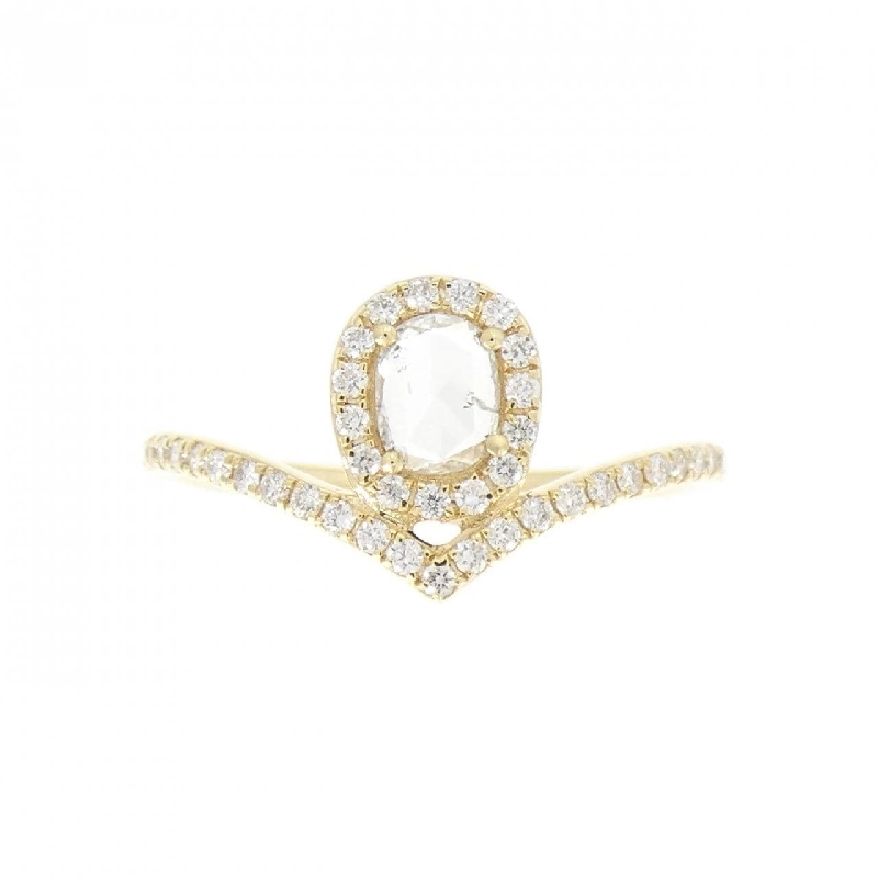 Nhẫn kim cương K18YG 0.22CT - Hàng hiệu Chính hãng 860298