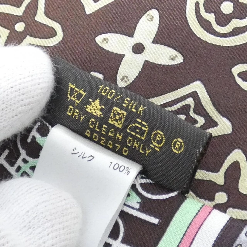 Khăn choàng Louis Vuitton Bandou Monogram Map M72875 - Hàng hiệu Chính hãng 806890