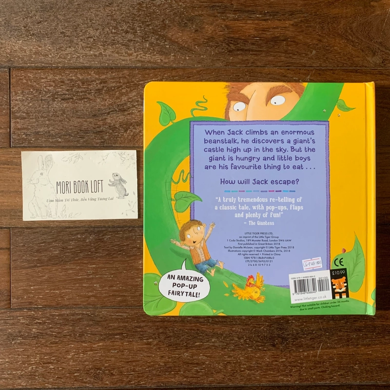 Sách ngoại văn Pop-Up 3D Fairytales: Jack and the Beanstalk, Used, Bìa cứng 505935