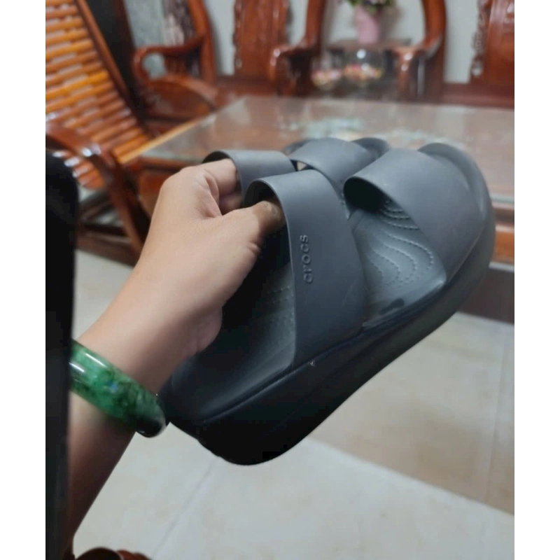 Dép xuồng đế cao CROCS  540389