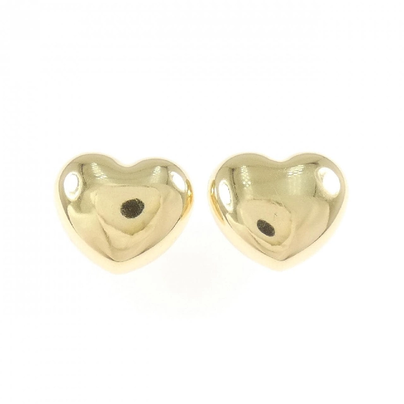 K18YG Bông tai hình trái tim - Hàng hiệu Chính hãng 869978