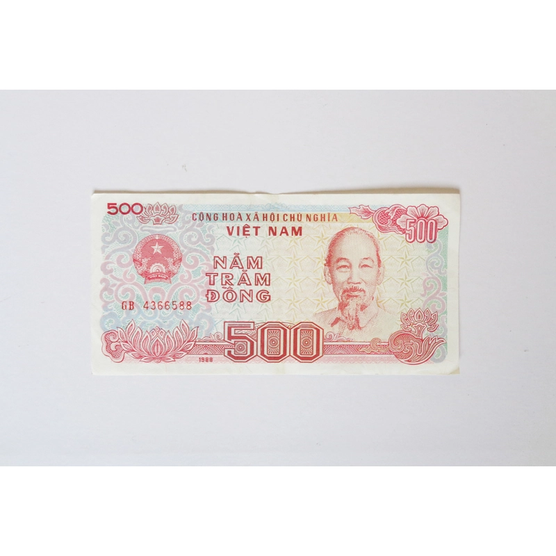 Tờ tiền 500 đồng xưa (GB 4366588) 370789