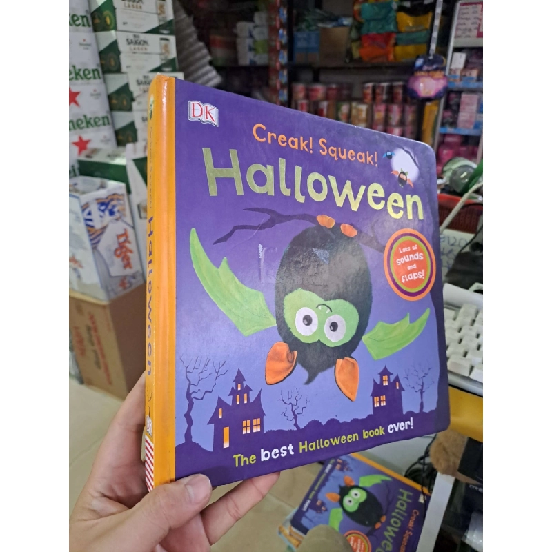 Creak! Squeak! Halloween bìa cứng sách tương tác HCM0109 SÁCH ĐỒNG GIÁ 39K 923245