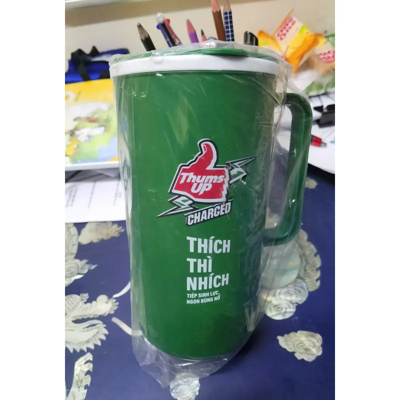 Ly nhựa Thums up đựng nước - Thích thì nhích - KM Thums up  -Nhựa Duy Tân  996227