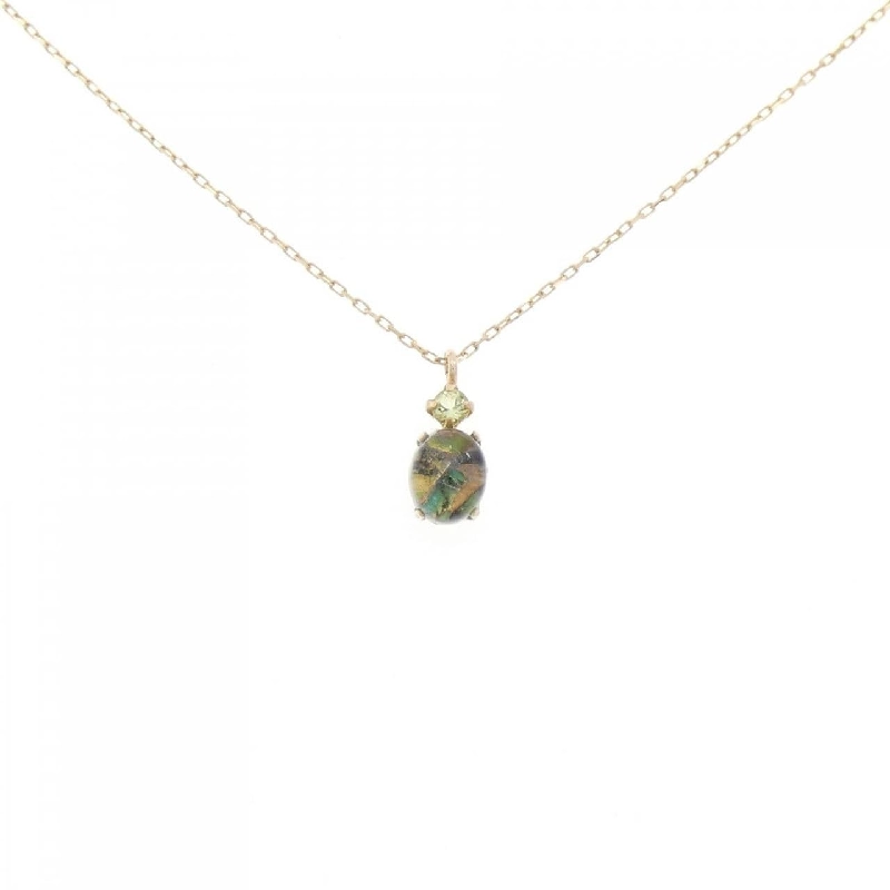 K10YG Đá màu Dây chuyền - Hàng hiệu Chính hãng 860792