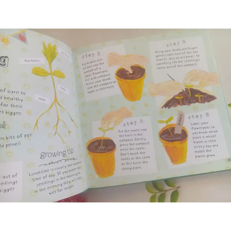 Flowerpot Farm: A First Gardening Activity Book 1005347