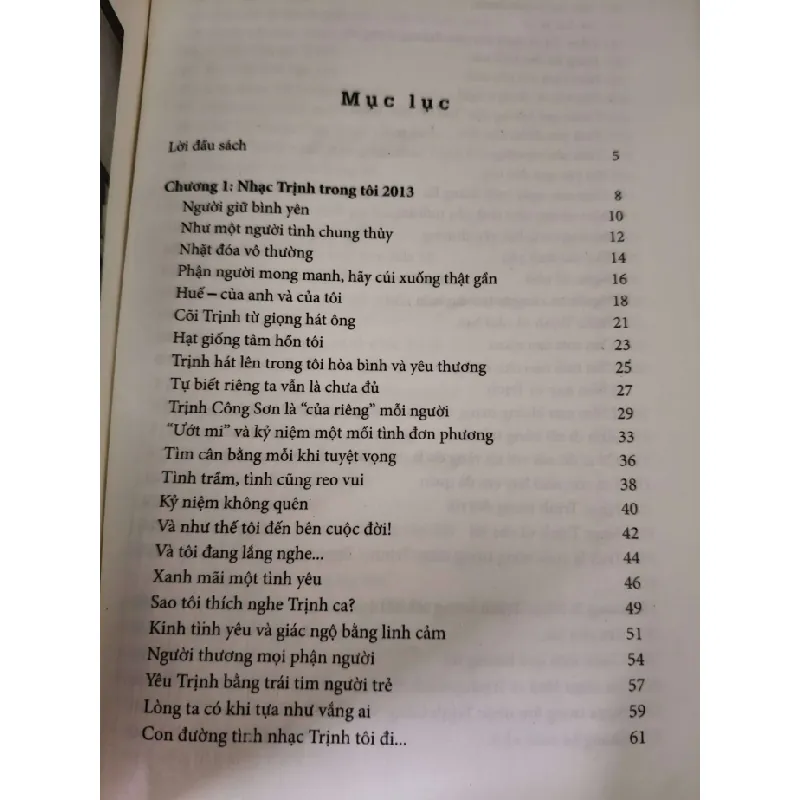[Sách Cũ SCGR] NHẠC TRỊNH TRONG TÔI - 2015 - 299 trang ANTQ2308 VĂN HỌC 679404