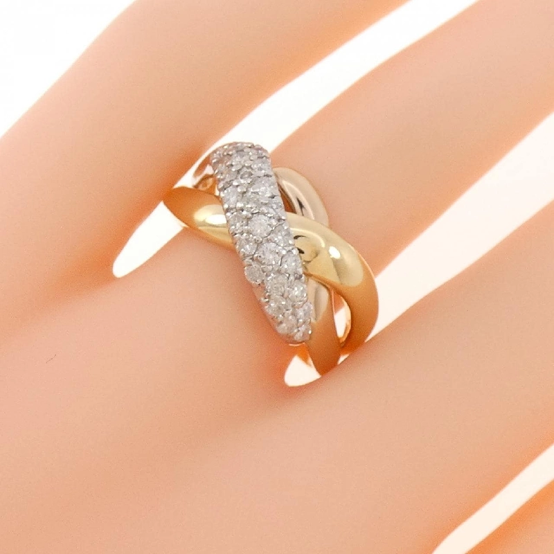 Nhẫn kim cương K18YG/PT900/K18PG 0.505CT - Hàng hiệu Chính hãng 854584