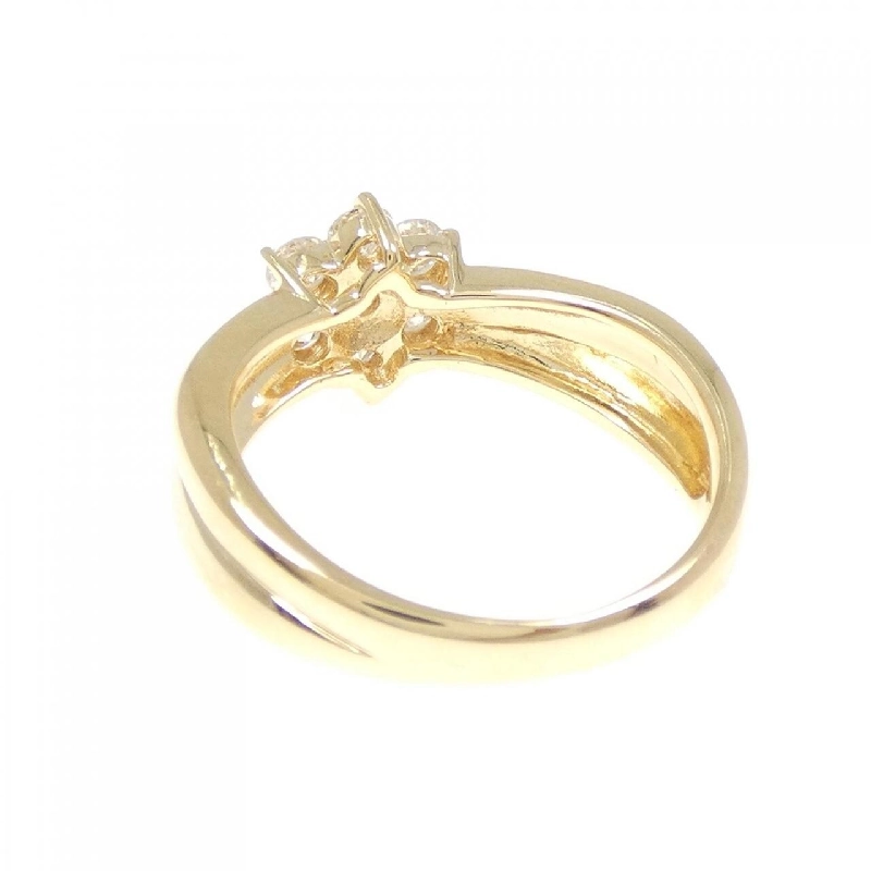 Nhẫn kim cương hoa K18YG 0.57CT 668895