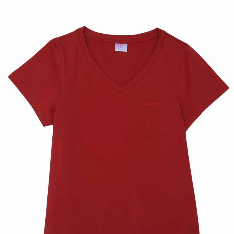 Áo thun cổ tim Tarouh 570690