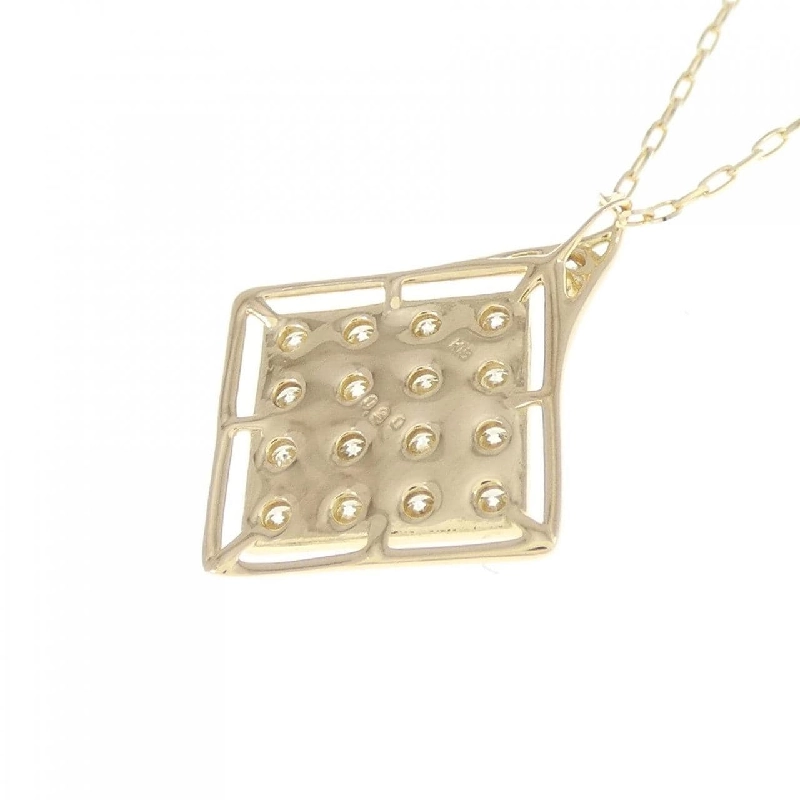 Dây chuyền kim cương K18YG 0.20CT - Hàng hiệu Authentic 861552