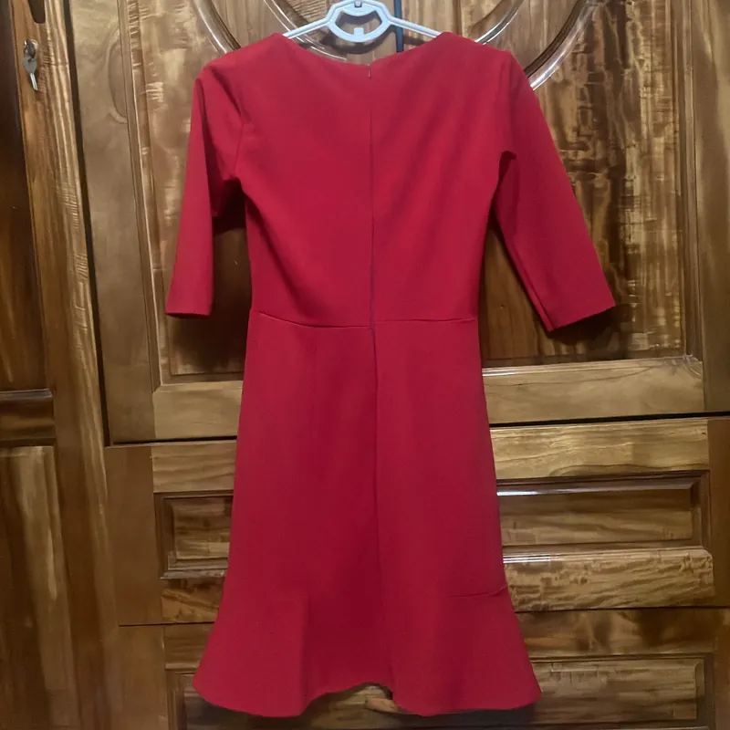 Váy đuôi cá zaza màu đỏ thẫm sz S 727025