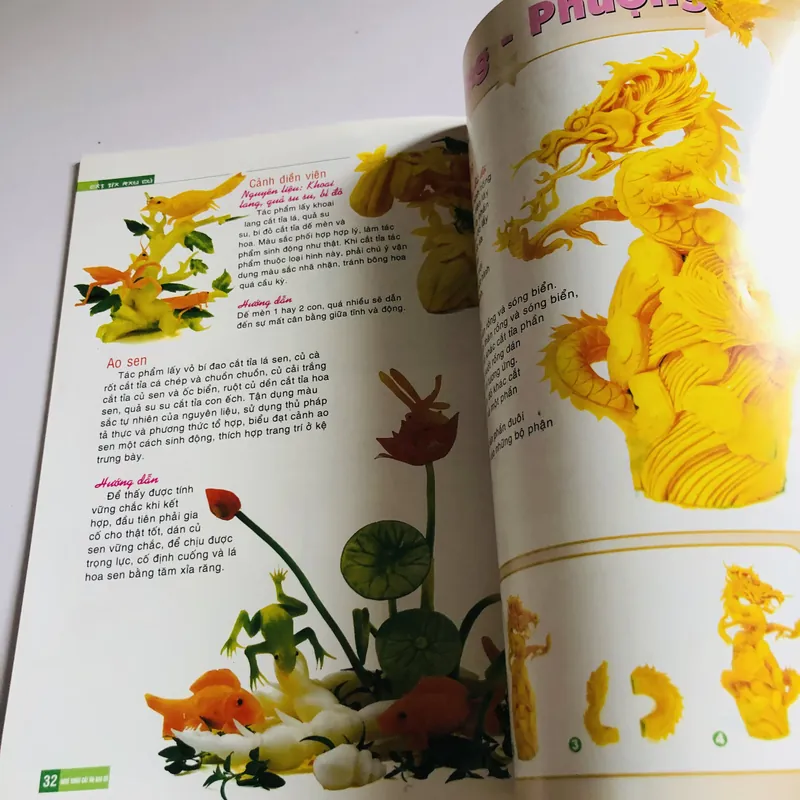 NGHỆ THUẬT CẮT TỈA RAU CỦ  589031
