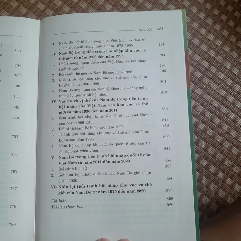 NAM BỘ TIẾN TRÌNH HỘI NHẬP KHU VỰC VÀ QUỐC TẾ 734401
